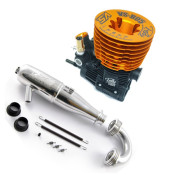 VS Racing VSB05 Long Stroke 3.5cc (.21) Competition Off-Road Buggy Engine Combo w/EFRA 2135 Pipe & L50 Manifold SRP $1090.20