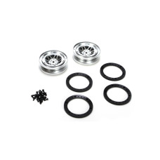Beadlock Wheel with Rings (2): Twin Hammers by Vaterra SRP $29.45