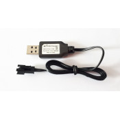 USB Li-Ion Charger for Titans Stunt Car input 5V-1~2A, output 7.4V 800mAh Molex 3P plug by WJ Tech