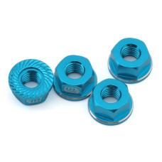 M4 Flanged Wheel Nut Blue by Whitz Racing SRP $26.00 M4 Flanged Wheel Nut Blue by Whitz Racing SRP $26.00