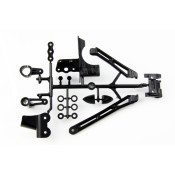Plastic Servo Saver & Center Bracer Qty 1set Plastic Servo Saver & Center Bracer Qty 1set