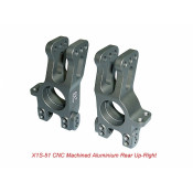 CNC Machined 7075-T6 Rear Upright /Hard-Coated (For X1CR and X1CRT,K-777) (Included: 8x16mm Ballbearings x4, 3x3mm set screw x4.)