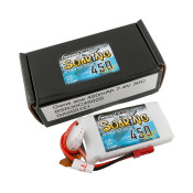 Gens Ace 450mAh 2S 7.4v 30C Lipo Battery 56x31x9mm 33g JST Plug XH Balance Soaring Series SRP $18.90