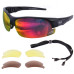 Edge Sunglasses matt black TR90 frame 3 lense sets Cat 0 yellow low light, 2 beige polarized, 3 Frostech mirror, 100% UVA/B protection by Rapid Eyewear SRP $79.99 Edge Sunglasses matt black TR90 frame 3 lense sets Cat 0 yellow low light, 2 beige polarized, 3 Frostech mirror, 100% UVA/B protection by Rapid Eyewear SRP $79.99