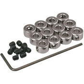 Plated Wheel Collars 1/8 inch (12) by Great Planes SRP $15.11 Plated Wheel Collars 1/8 inch (12) by Great Planes SRP $15.11