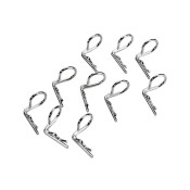 Silver Bent Body Clip 90 Degree by Hot Racing SRP $10.20 Silver Bent Body Clip 90 Degree by Hot Racing SRP $10.20