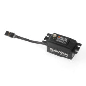 BLACK Savox LOW Profile Coreless Digital Servo,9kg/cm,  0.09 sec, 6.0V With Soft Start 44.5g, 40.8x20.2x25.4mm