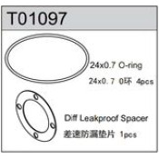 Diff Gasket & O-Ring Set TC10 Diff Gasket & O-Ring Set TC10