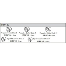 ADJUSTMENT BLOCK SET TM2 V2, TM4 ADJUSTMENT BLOCK SET TM2 V2, TM4