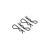 AR320335 Body Clip Large Bent (4) by Arrma SRP $8.95 AR320335 Body Clip Large Bent (4) by Arrma SRP $8.95