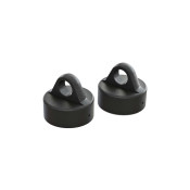 AR330491 Shock Cap Aluminum Black 6S (2) Fits 6S Typhon, Kraton, Senton, Outcast, Talion by Arrma