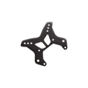 AR330377 Shock Tower Front M Aluminum Black Typhon by ARRMA