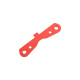 AR330186 Suspension Mount RF Aluminum Red Fits Kraton, Outcast, Notorious, Talion, Senton, Typhon by Arrma