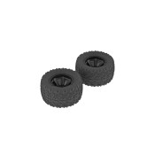 AR550014 Copperhead MT Tire/Wheel Glued Black (2) 12mm Hex Granite Voltage Monster Truck 130mm Diameter 68mm Wide by Arrma SRP $71.73