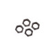 AR310449 Wheel Nut Aluminum 17mm Black (4)