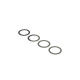 AR709052 Washer/Shim 12x15.5x0.2mm (4) Suits SCX6 Diff