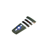 LH Wing w/Ail & Flap: P-51D 20cc by Hangar 9 SRP $240.15